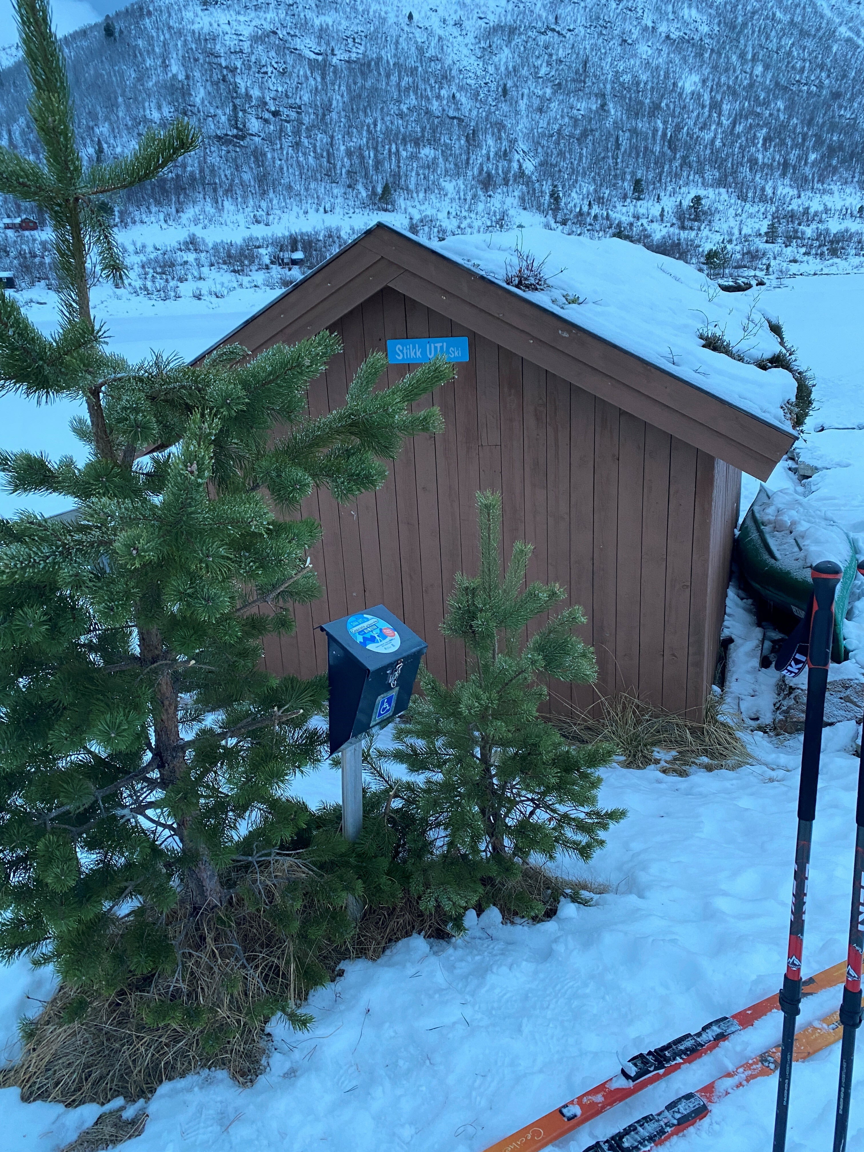 Gapahuken ved Selsetervatnet i skorgedalen